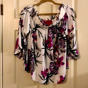 Off the shoulder blouse